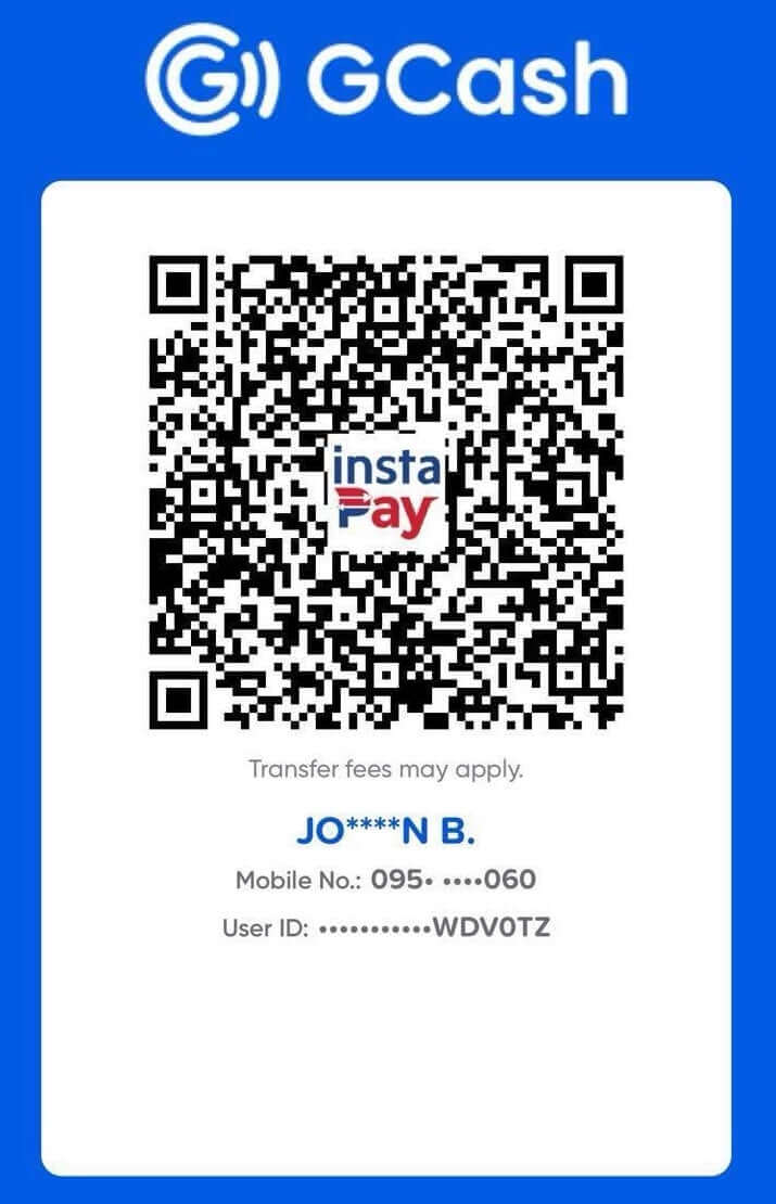 GCash QR Code for PICTO Golf Cup Payment